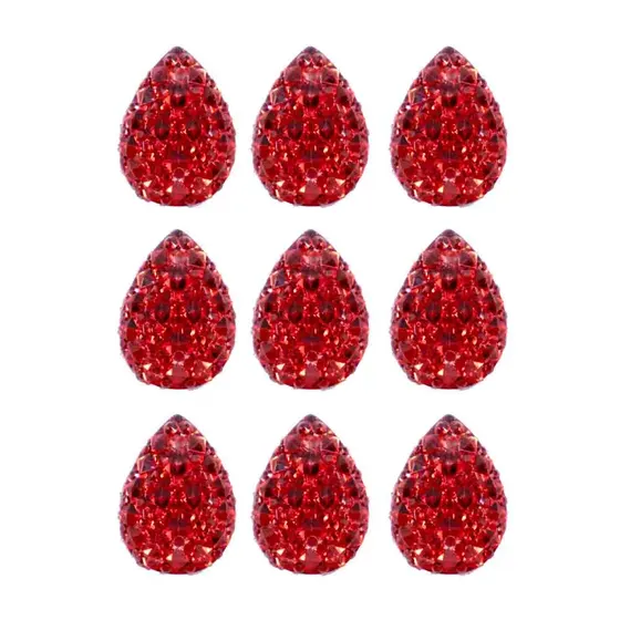Chaton Cascalho Gota 13X18Mm Para Costura Com 300 Pecas