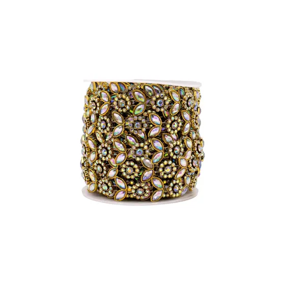 Dourado+Cristal Ab