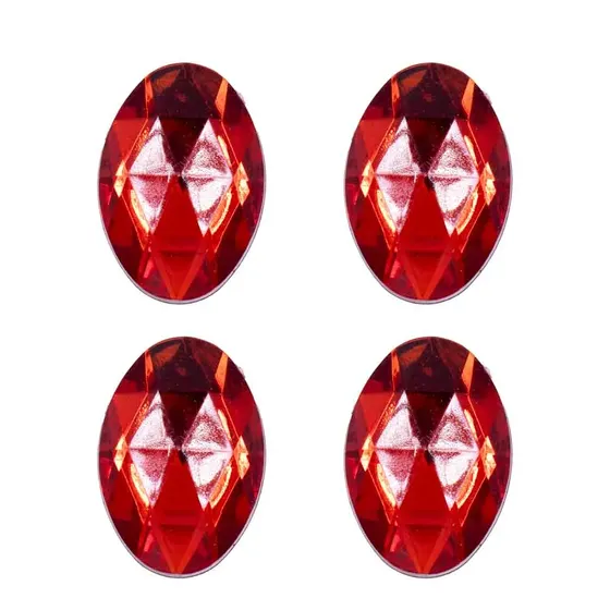 Chaton Para Colagem Oval 25X35Mm Em Acrilico