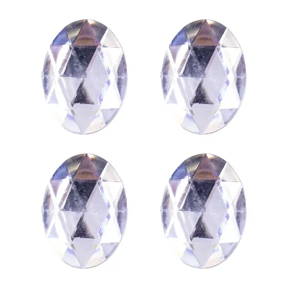 Chaton Para Colagem Oval 30X40Mm Em Acrilico