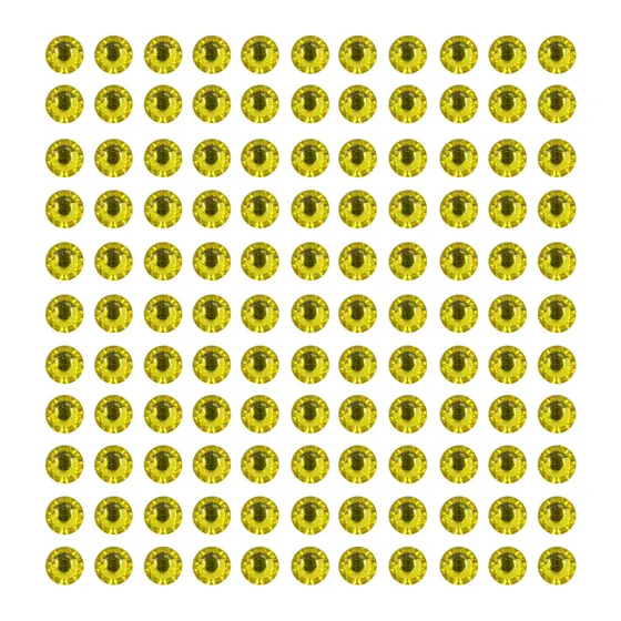 Chaton Colagem 04Mm Em Resina Com 10.000 Unidades - Q015 - Amarelo