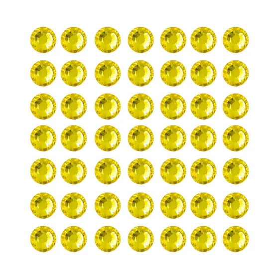 Chaton Colagem 06Mm Em Resina Com 5.000 Unidades - Q015 - Amarelo