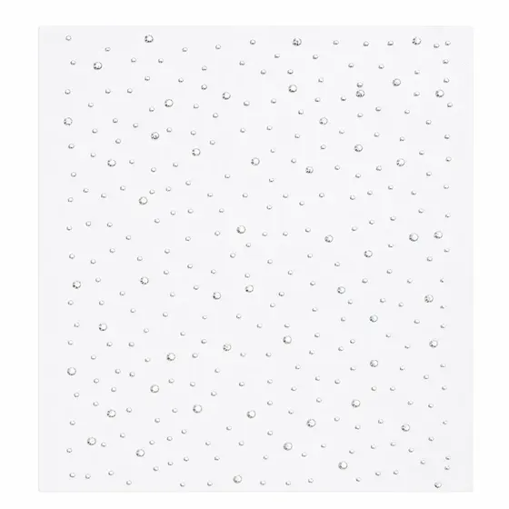 Strass Hot Fix Termocolante 28X34Cm Em Vidro Com 10 Folhas