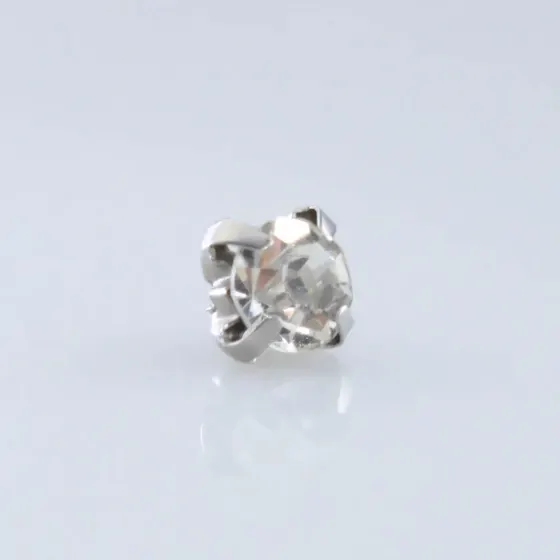 Strass De Costura C/Caixinha 4 Garras Ss20 Em Latao Com 1.440 Pecas