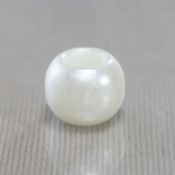 Perola Com Furo Grande 10Mm 500G