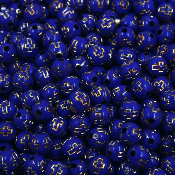 Azul/Dourado