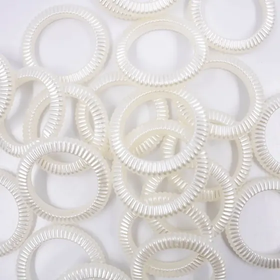 Argola Frisada 39Mm Em Abs