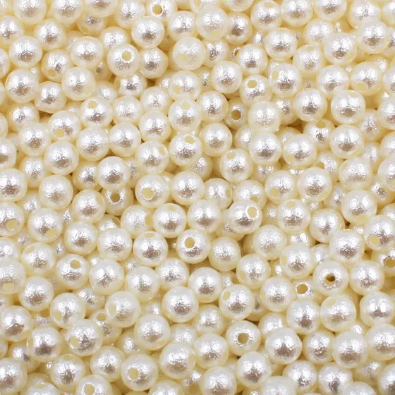 Perola Texturizada 6Mm Em Abs