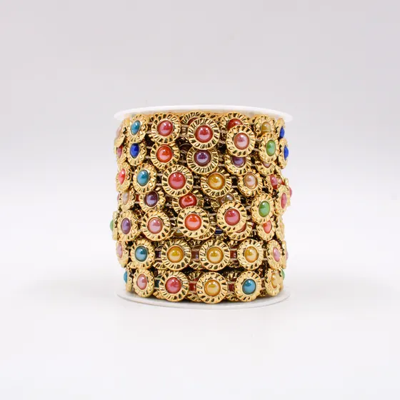 Colorido Com Dourado