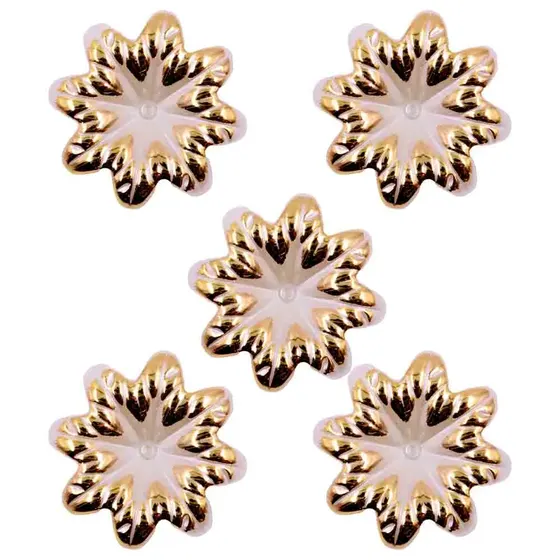Entremeio Flor 40Mm Em Abs