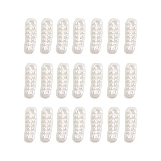 Perola Irregular Passante 17X06Mm Em Abs