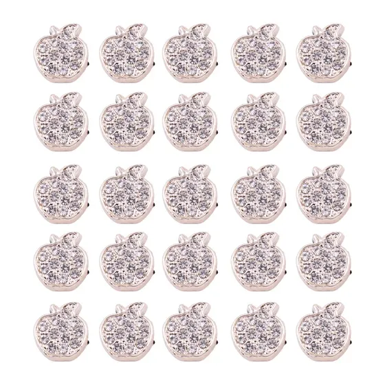 Pin Para Broche Maca Com Strass 15Mm Em Abs Com 100 Unidades
