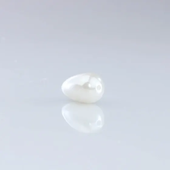 Gota Perolada Passante 12X22Mm Em Abs Com 500Gr