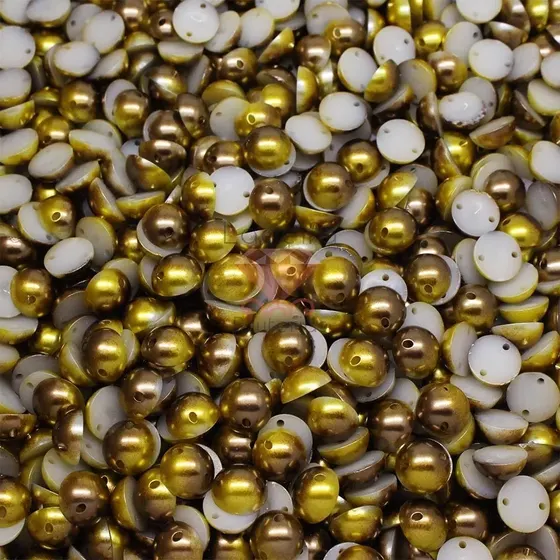 Marrom/Dourado